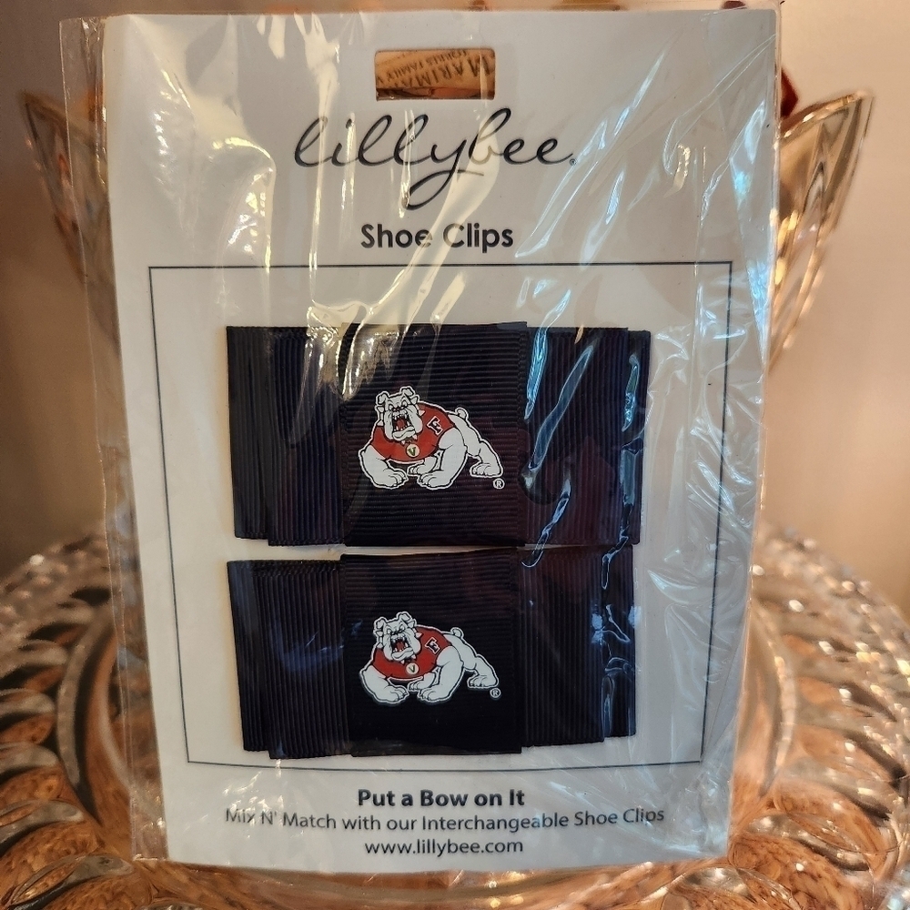 Fresno State Lillybee U Shoe Clips NCAA-‎ Sorority, Cheer Alumna 📣